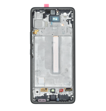Дисплей Samsung A536 Galaxy A53 (2022) з сенсором та рамкою black (Original Refurbished) PLS-00-00122353