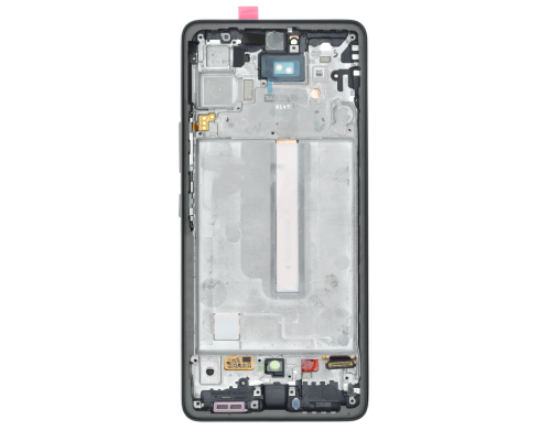 Дисплей Samsung A536 Galaxy A53 (2022) з сенсором та рамкою black (Original Refurbished) PLS-00-00122353