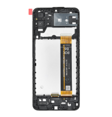 Дисплей Samsung M135 Galaxy M13 (2022) з сенсором та рамкою black (Original China) PLS-00-00111655