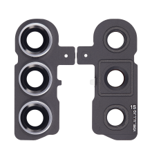 Скло камери Samsung S911 Galaxy S23 з рамкою silver (Original) PLS-00-00108645