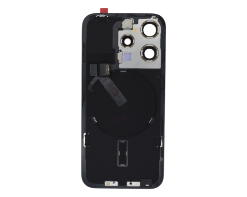 Задня кришка iPhone 15 Pro зі склом камери black (Original) PLS-00-00133651