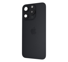 Задня кришка iPhone 15 Pro зі склом камери black (Original) PLS-00-00133651