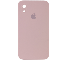 Чохол Silicone Case Квадратні Борти Full Camera iPhone XR pink sand PLS-00-00104657