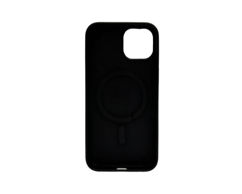 Чохол Silicone case Beats with MagSafe iPhone 15 black PLS-00-00154912