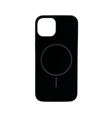 Чохол Silicone case Beats with MagSafe iPhone 15 black PLS-00-00154912