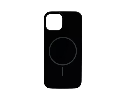 Чохол Silicone case Beats with MagSafe iPhone 14 black PLS-00-00154843
