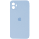 Чохол Silicone Case Квадратні Борти Full Camera iPhone 11 mist blue PLS-00-00116660
