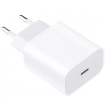 Зарядний пристрій Xiaomi Mi 20W 1USB-C (Original) white PLS-00-00140750