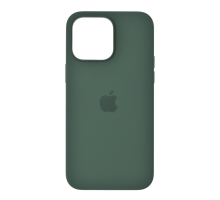 Чохол Silicone Case Full з MagSafe та Анімацією iPhone 14 Pro Max olive PLS-00-00120601