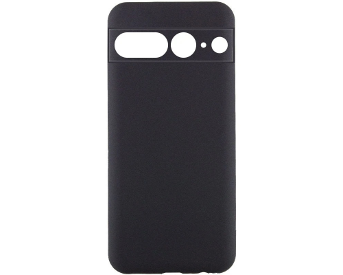 Чохол Silicone Cover Full Camera Google Pixel 7 Pro black PLS-00-00131064