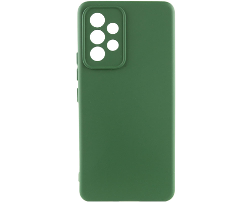 Чохол Silicone Cover Full Camera Samsung A336 Galaxy A33 5G dark green PLS-00-00106679