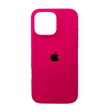 Чохол Silicone Case Full Protective для iPhone 16 Pro Max barbie pink PLS-00-00130720