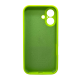 Чохол Silicone Case Full Camera Protective для iPhone 16 neon green PLS-00-00130759