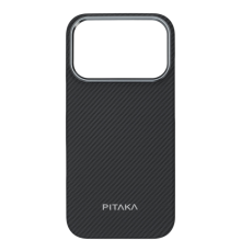 Чохол Pitaka Ultra Slim with Magnetic для iPhone 17 Pro black gray (OEM) PLS-00-00162093