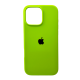 Чохол Silicone Case Full Protective для iPhone 16 Pro Max neon green PLS-00-00130721