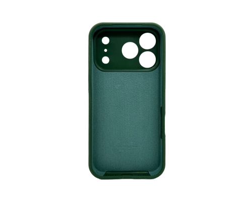 Чохол Silicone Case Full Camera Protective для iPhone 17 Pro atrovirens PLS-00-00155265