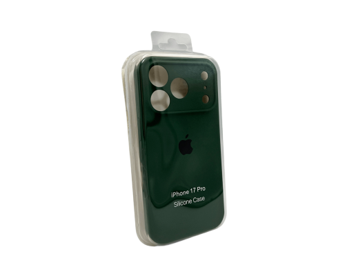 Чохол Silicone Case Full Camera Protective для iPhone 17 Pro atrovirens PLS-00-00155265