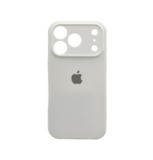 Чохол Silicone Case Full Camera Protective для iPhone 17 Pro white PLS-00-00159828