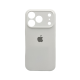 Чохол Silicone Case Full Camera Protective для iPhone 17 Pro white PLS-00-00159828