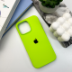 Чохол Silicone Case Full Protective для iPhone 16 Pro Max neon green PLS-00-00130721