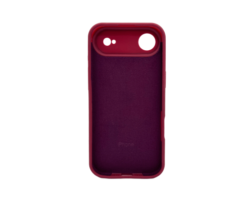 Чохол Silicone Case Full Camera Protective для iPhone 17 Air plum PLS-00-00155246