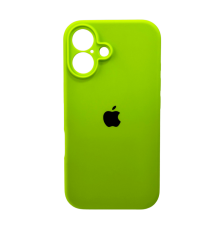 Чохол Silicone Case Full Camera Protective для iPhone 16 neon green PLS-00-00130759