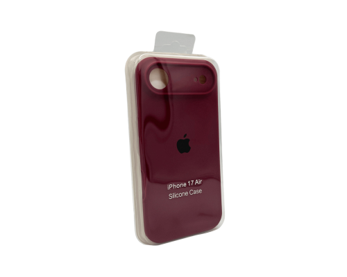 Чохол Silicone Case Full Camera Protective для iPhone 17 Air plum PLS-00-00155246