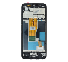 Дисплей Realme C33 з сенсором та рамкою black (Original China) PLS-00-00130835