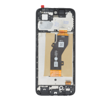 Дисплей Infinix Hot 50i з сенсором та рамкою black (Original Used) (ver. FPC) PLS-00-00154649