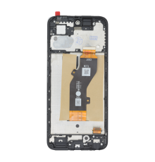 Дисплей Infinix Hot 50i з сенсором та рамкою black (Original Used) (ver. FPC) PLS-00-00154649