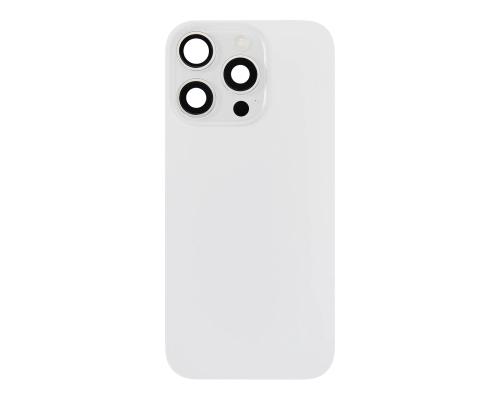 Задня кришка iPhone 16 Pro зі склом камери white (Original China+) PLS-00-00155685