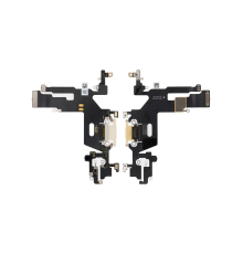 Шлейф iPhone 11 з роз'ємом зарядки white (Original Used) PLS-00-00037050