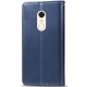 Чохол-книжка Leather GETMAN with card holder Xiaomi Redmi 5 Plus blue PLS-00-00128988