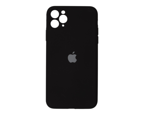 Чохол Silicone Case Full Camera Protective iPhone 11 Pro Max black PLS-00-00132235
