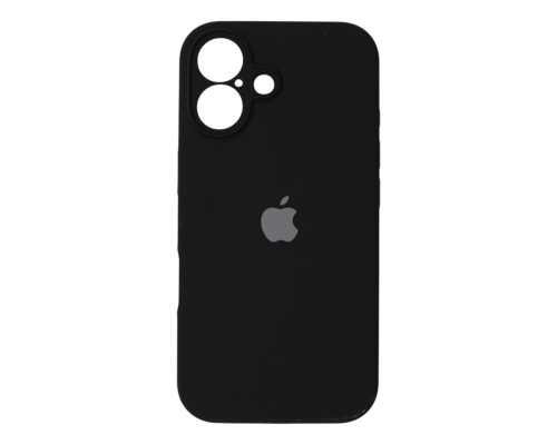 Чохол Silicone Case Full Camera Protective iPhone 16 black PLS-00-00130564