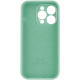 Чохол Silicone Case Full Camera Protective iPhone 16 Pro Max spearmint PLS-00-00130874