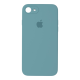 Чохол Silicone Case Квадратні Борти Full Camera iPhone 7 sea blue PLS-00-00123108