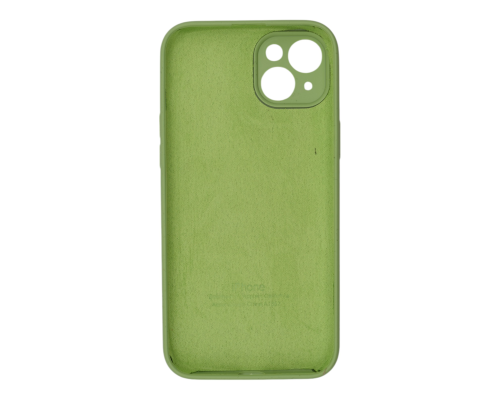 Чохол Silicone Case Full Camera Protective iPhone 15 Plus avocado green PLS-00-00122825