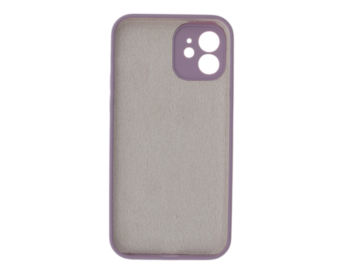 Чохол Silicone Case Full Camera Protective iPhone 12 black currant PLS-00-00122721