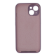 Чохол Silicone Case Full Camera Protective iPhone 14 black currant PLS-00-00122779