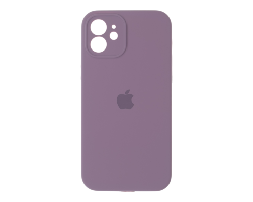 Чохол Silicone Case Full Camera Protective iPhone 12 black currant PLS-00-00122721