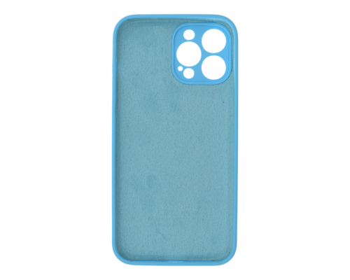 Чохол Silicone Case Full Camera Protective iPhone 13 Pro Max light blue PLS-00-00122838