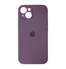 Чохол Silicone Case Full Camera Protective iPhone 14 black currant PLS-00-00122779