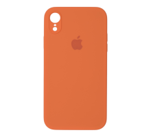 Чохол Silicone Case Квадратні Борти Full Camera iPhone XR orange PLS-00-00123143