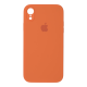 Чохол Silicone Case Квадратні Борти Full Camera iPhone XR orange PLS-00-00123143