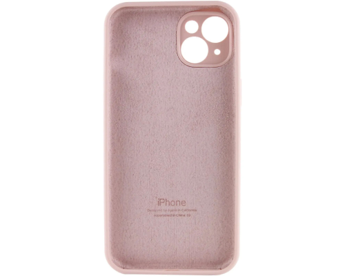 Чохол Silicone Case Full Camera Protective для iPhone 13 chalk pink PLS-00-00155416