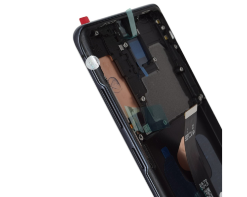 Дисплей Samsung G985 Galaxy S20 Plus з сенсором та рамкою black (OLED) (Big size) PLS-00-00135573