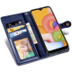 Чохол-книжка Leather GETMAN with card holder Xiaomi Redmi 15 Global blue PLS-00-00164167