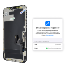 Дисплей iPhone 12 Pro з сенсором та рамкою black (OLED HARD) (Musttby - без помилки) PLS-00-00148918