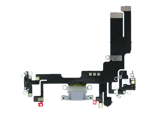 Шлейф iPhone 14 з роз'ємом зарядки purple (Original China) PLS-00-00107169